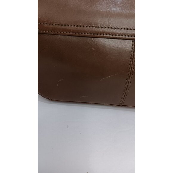 Fossil Brown Leather Small Shoulder Retro Classic Casual Event Occasion Handbag - Picture 3 of 7